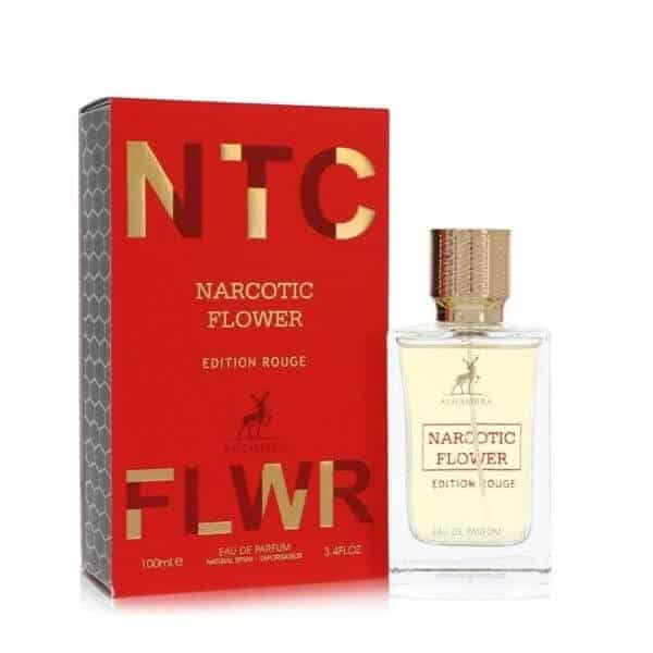 MAISON ALHAMBRA NARCOTIC FLOWER EDITION ROUGE EDP 100ML/W